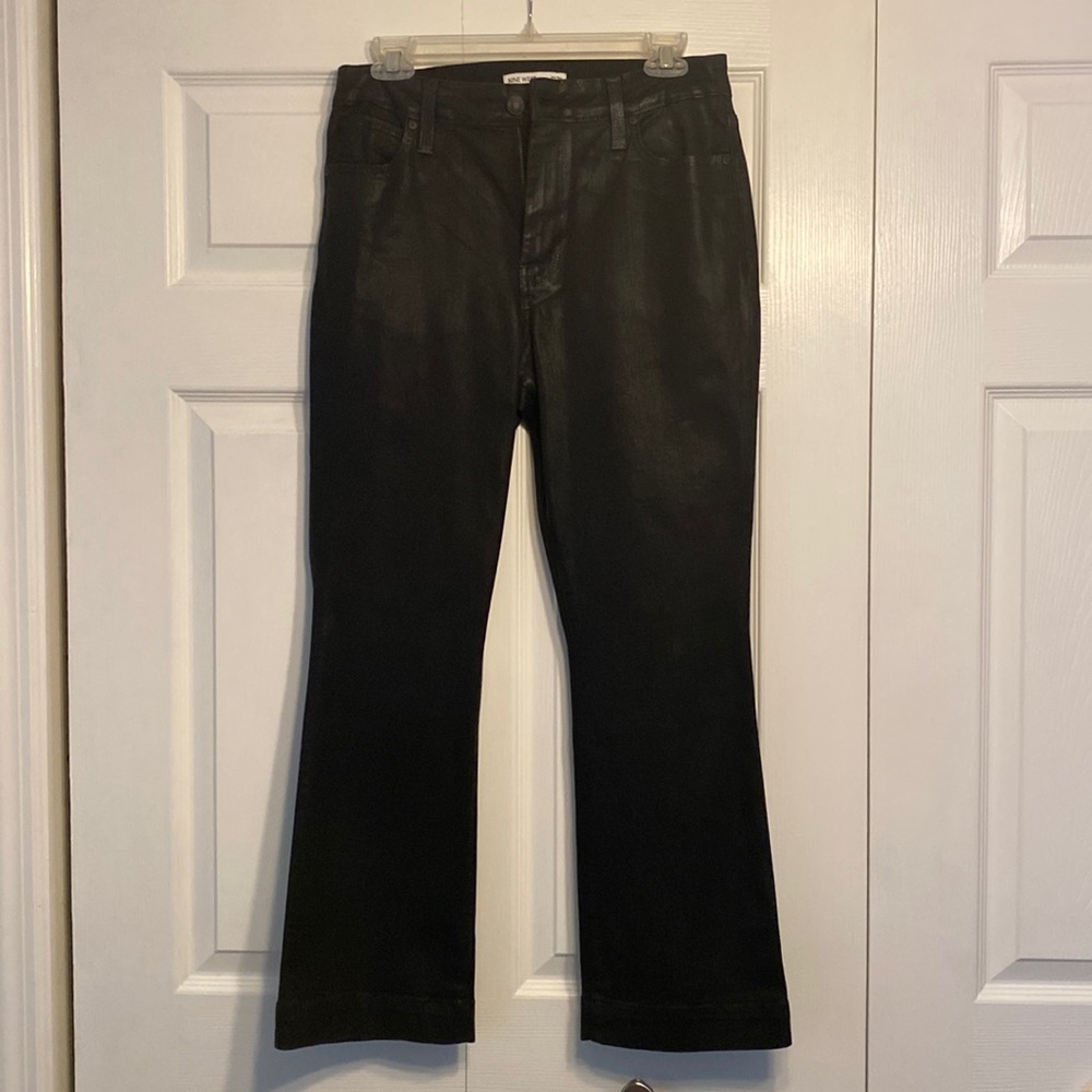 Nine West Black Sheen Jeans